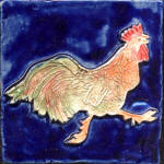 rooster running cobalt and colr