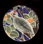 Woodpecker pendant 